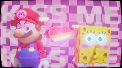 Spongebob × Mario | KISS ME AGAIN