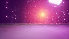 Heaven of angels with a sunlight (evening)