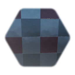 Simple chequered floor tile