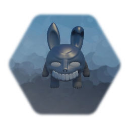 Hunter the donnie darko rabbit. 400 followers celebration.