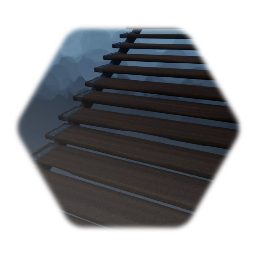 Wooden stairs