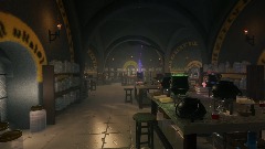Potions Classroom Stormy