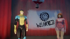 Invincible sings "All the small things" sped up by 200x.