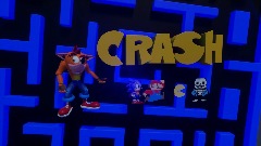 Crash bandicoot retro world