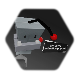 random arf-dawg animation puppet
