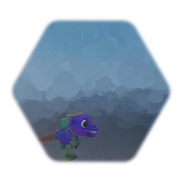 Rainbow dino