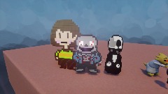 Nightmares 3d models and sprites