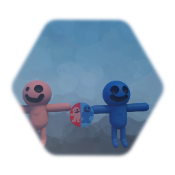 Red and blue bros