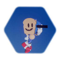 Bread-faced Sonic model 2-pack