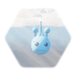 Zippy and the 2 clouds (but my style)