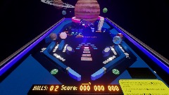Around The Solar System Pinball Table