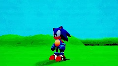 Sonic in 90s world