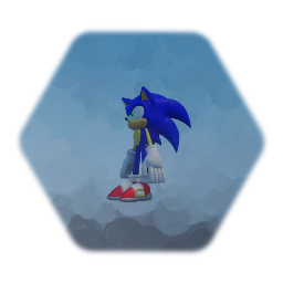 Sonic + models but is a Playable character