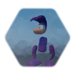 Rayman 3 Styled Puppet With Among Us Costume