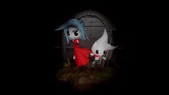 Red and the Phantom Castle - Character Statue