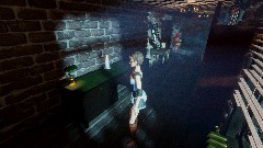 Resident Evil roomdesign: Hall