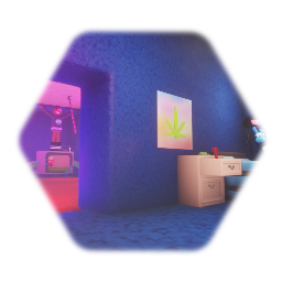 Eye guy and Neds room