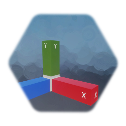 Global Origin and XYZ Axes Indicator