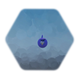 Purple Angry bird