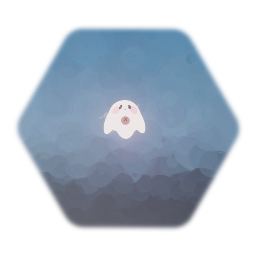 Glowing ghost