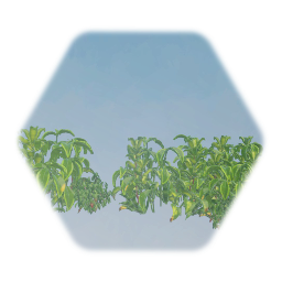 Jungle background Plant Cluster