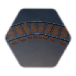 Curved Railway Track