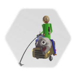 Baldi's Basic's Fan maid BUS