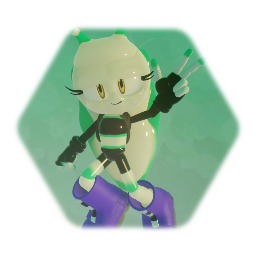 Sparkle the Slug (Sonic OC ) W. I. P