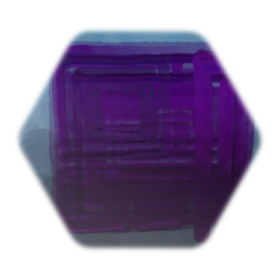 Pink Metal Reflective Squares