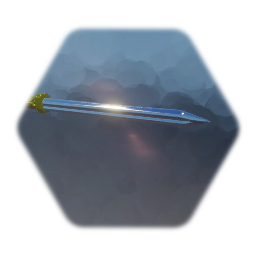 Heavy  Sword Gold Handle