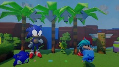 FNF Vs dorkly sonic V2