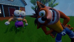 Crash Destroys Wario for No Stupid Reason