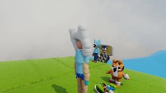 Sonic and Mario does something funny