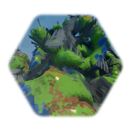 Alien vase painterly style