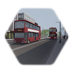 Drivable London Bus