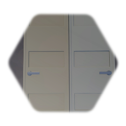 Door with handle