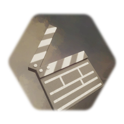 Clapperboard w/ hinge