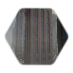 City with realistic lighting