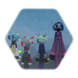 Probably characters that might be interactable??/cutscene bois?