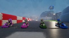 meta runner racing stadium with new music