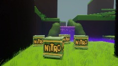 Stickman nella Foresta viscido