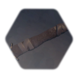 Barbarian broad sword + fur sheath