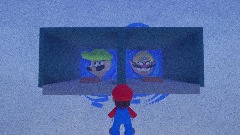 Weegee and Wario Apparition