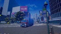 Shibuya (Remixable)　一般車の動き　定点カメラ