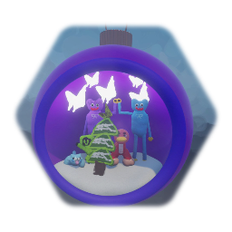 Huggy wuggy ornament