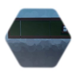 Simple Rustic Green Wall