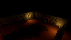 Castle courtyard
