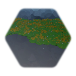 Dark Grass Field Grounds