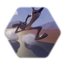 Loony toons roadrunner cayote