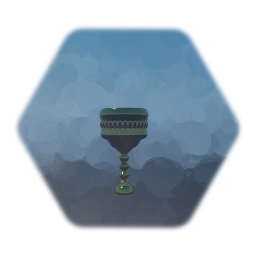 Goblet - Gold with Embedded Jewels